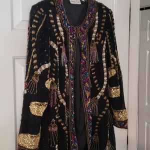 Black sequins jacket